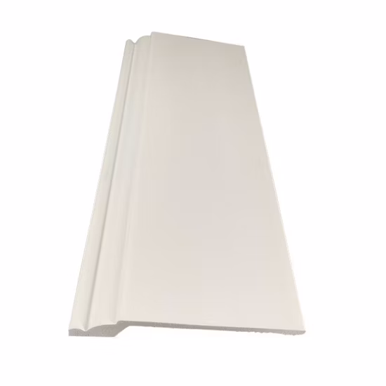 Пластиковый плинтус Пол Напольные аксессуары Стена Белый Полистирол высокой плотности PS Вспененный